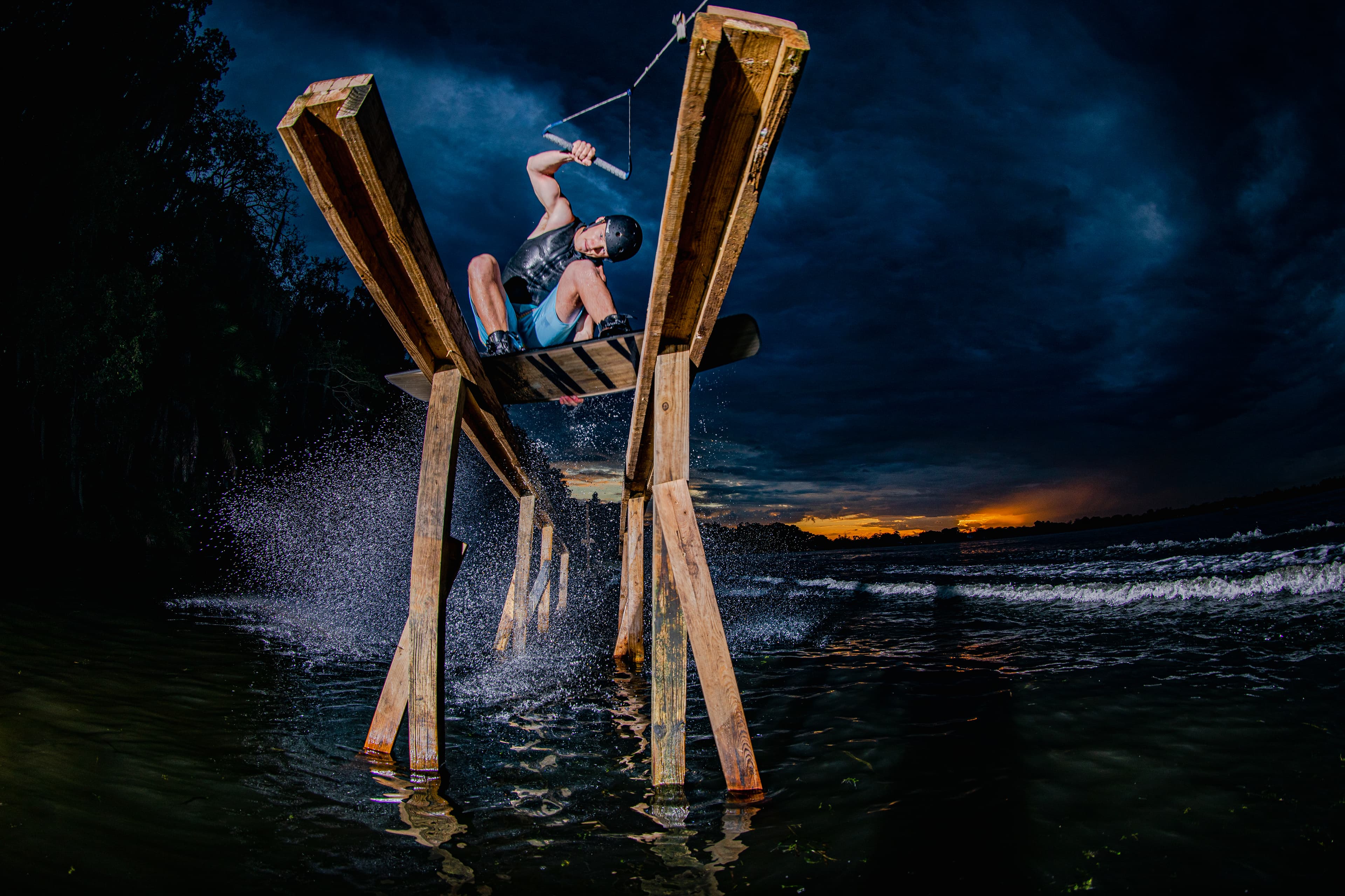 Featured FlyHigh wakeboarding film still